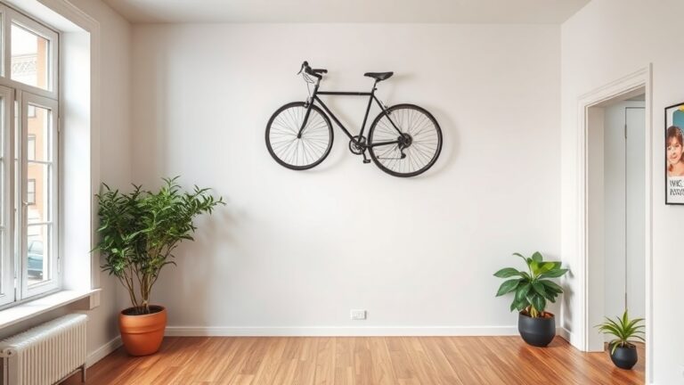 Fahrrad in der Wohnung platzsparend aufbewahren